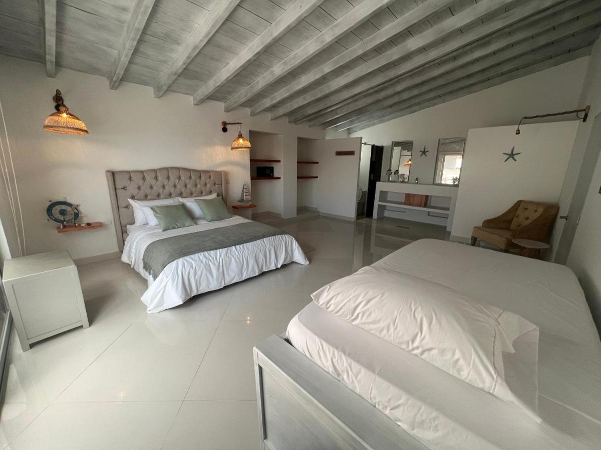 Habitación Cuádruple con vistas al mar