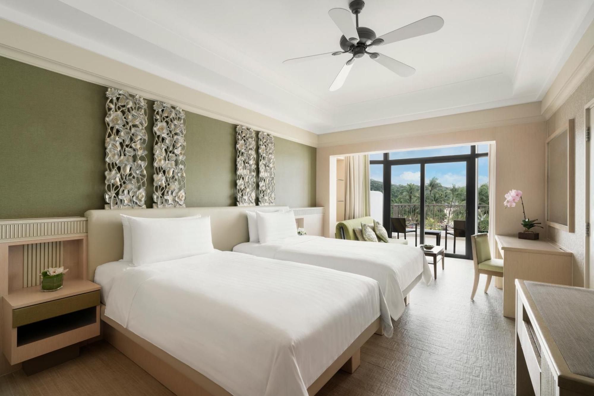 Deluxe Twin Room with Pool View - Sentosa Adventure Package with SGD 50 nett voucher per night for use at The Palawan @ Sentosa