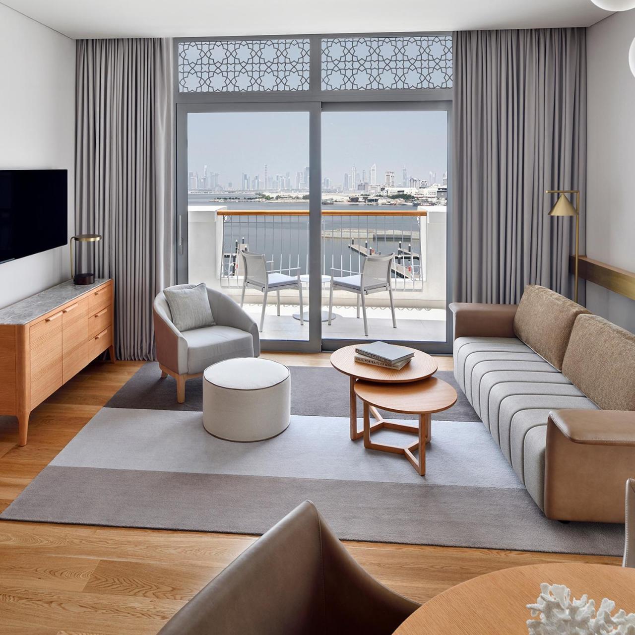 Marina View Premier Suite Corner Private Balcony Shuttle to Dubai Mall & La Mer Beach,1457246053:JPEG