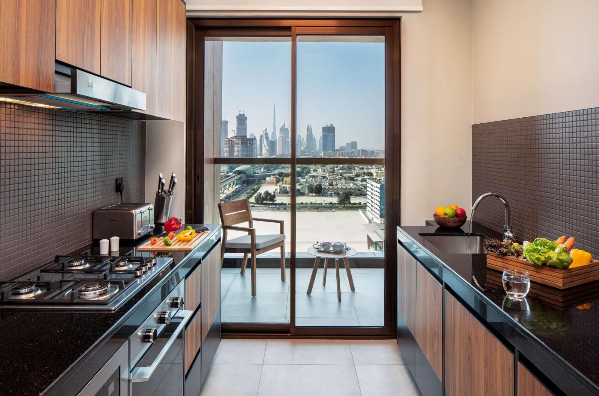 Appartamento con 1 Camera da Letto e Vista Burj Khalifa