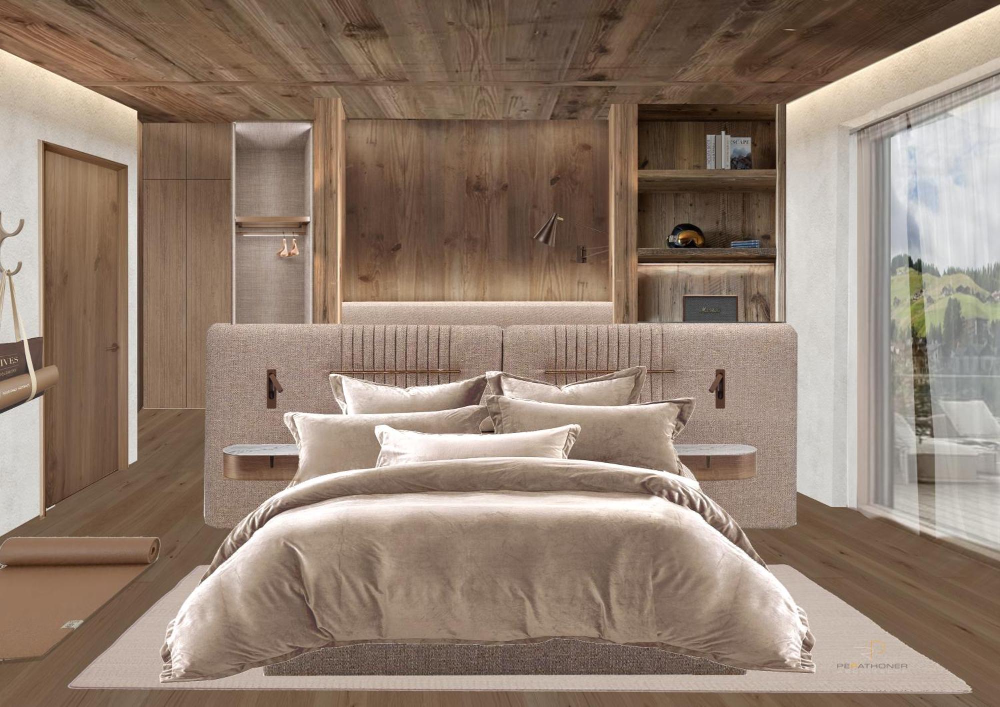 Deluxe Double or Twin Room Mountain View