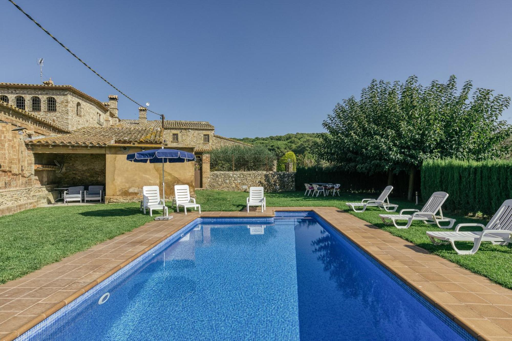 Villa con vistas al jardín