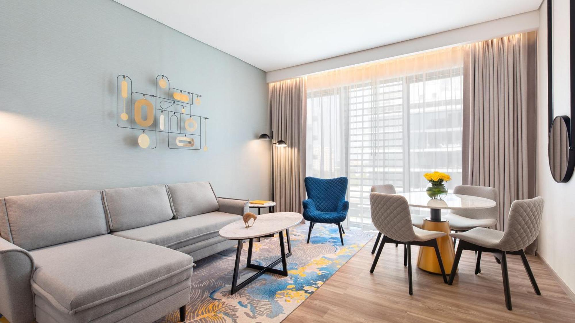 Suite con 1 Camera da Letto con Divano Letto e Vista sulla Città