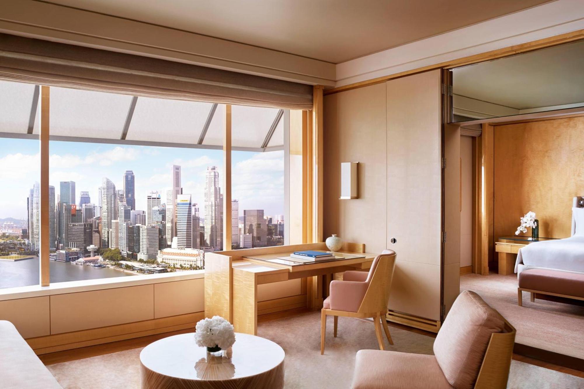 Suite Deluxe Club con 1 Letto King Size, Accesso Lounge e Vista Marina Bay