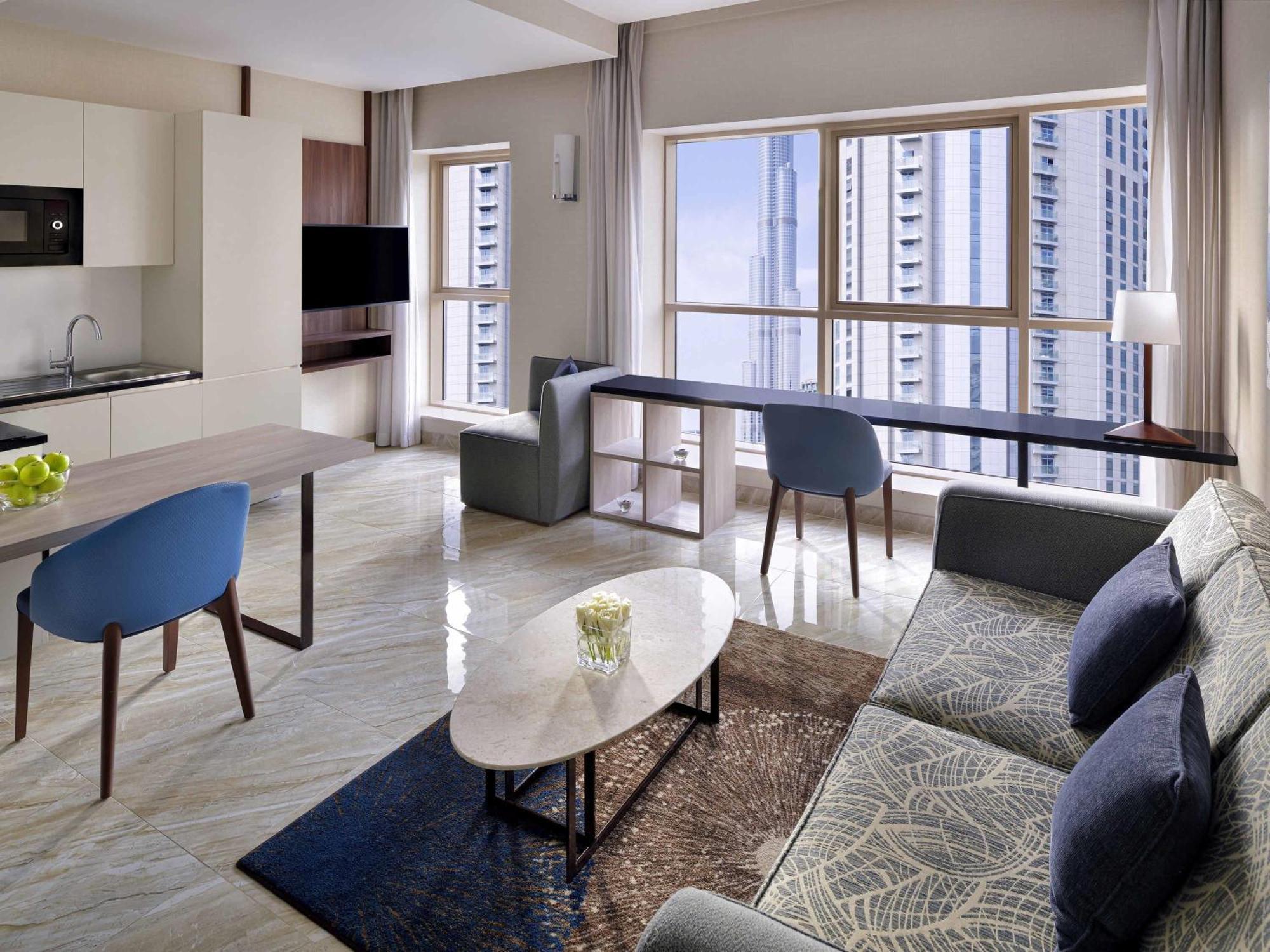 Appartamento con 1 Camera da Letto e Vista Burj Khalifa
