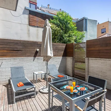 My Space Barcelona Pool Garden Apartments-2