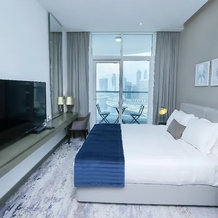 Damac Maison Prive Deluxe Studio With Water Canal View-3
