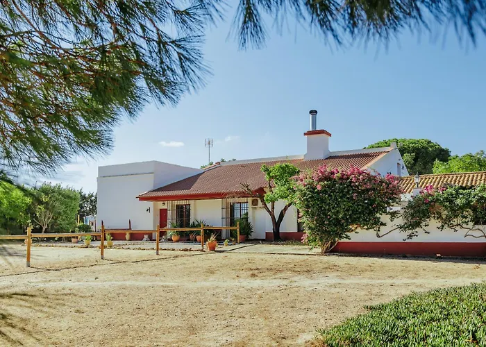 Casa campo privada con piscina a 15 min playas Dehesa de las Yeguas Cádiz